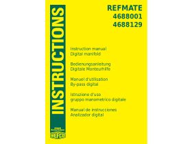 User Manual - Refco Refmate Digital Manifol