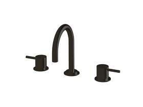 Sussex Scala Basin Set Curved LUX PVD Matte Opium Black (5 Star)
