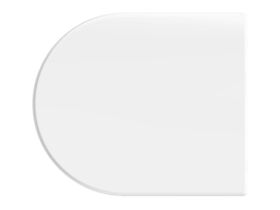 Supporting Image 2 - Posh Domaine Thick Seat Soft Close Quick Release White