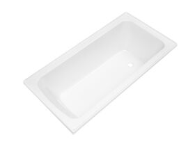 Posh Bristol Acrylic Inset Bath 1520 x 715 x 380mm No Overflow White