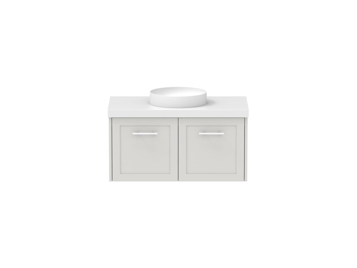 Hero - Kado Lux All Door 900mm Centre Bowl Wall Hung 50mm Top