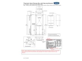 Installation Instructions - Thermann 6 Star Semi-Recess