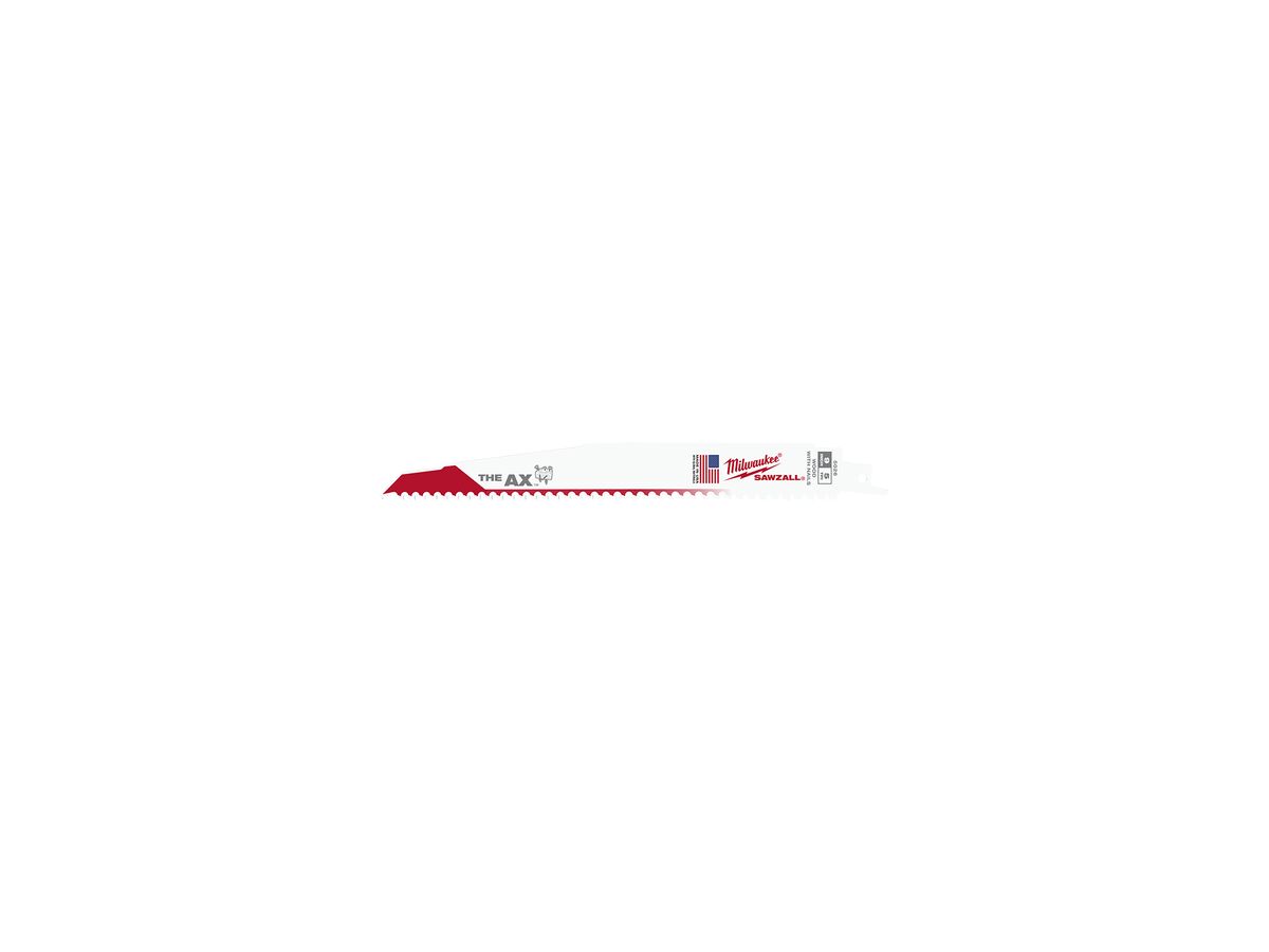 Milwaukee Reciprocating AX 230mm 5TPI 5 Pack