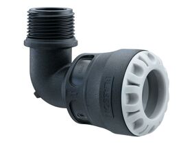 Plasson Pushfit 90 Degree Elbow Poly x Male
