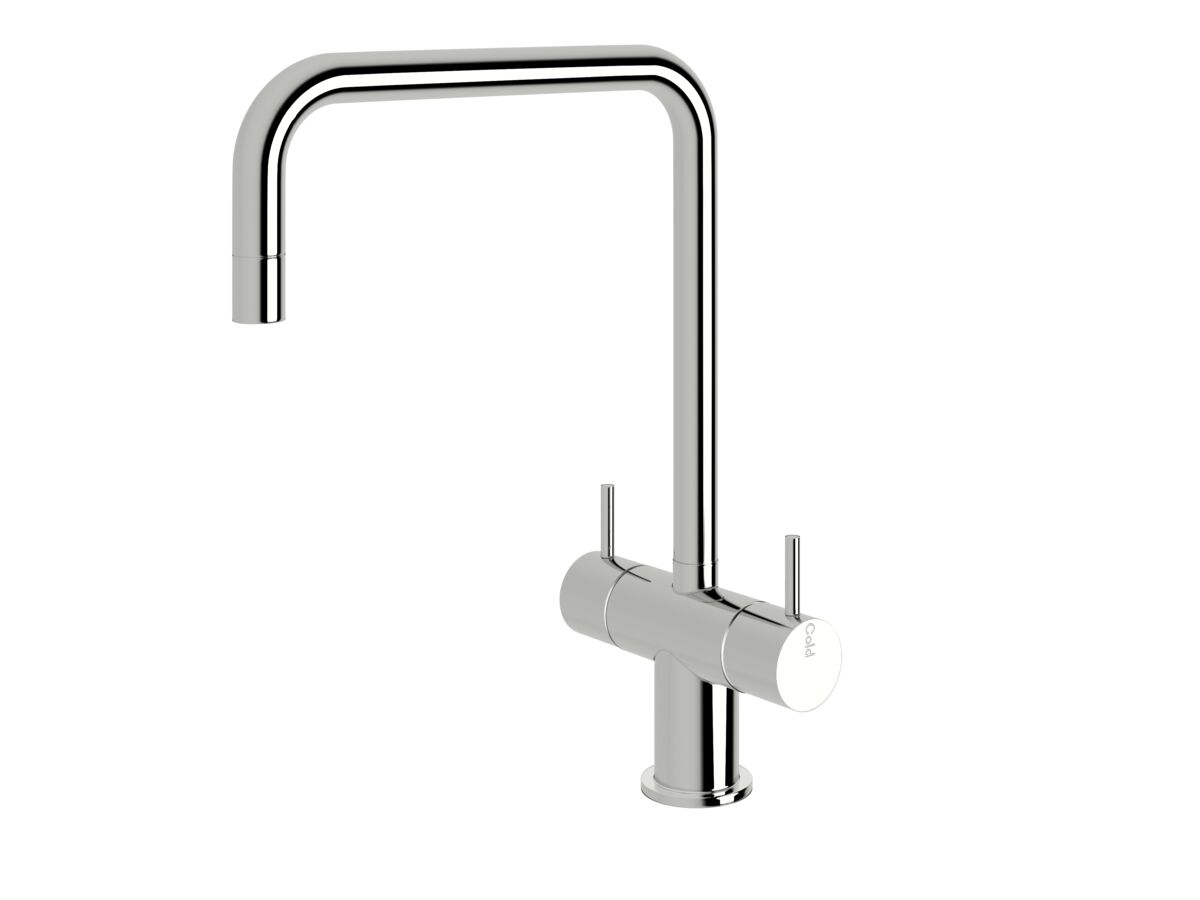 Sussex Scala Mini Twin Handle Mixer Large Square Chrome (5 Star)