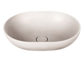 Hero - Omvivo Villa Thin Edge Oval Above Counter Basin 485mm Island Sand