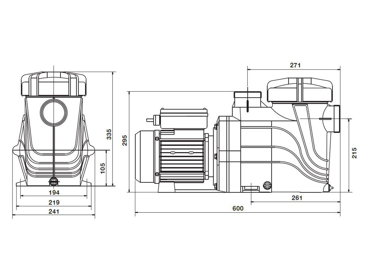 Henden Single Speed Pump