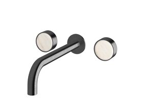 Supporting Image - Sussex Pure Elemental Bath Set 250mm PVD Brushed Gunmetal with Aurora Insert