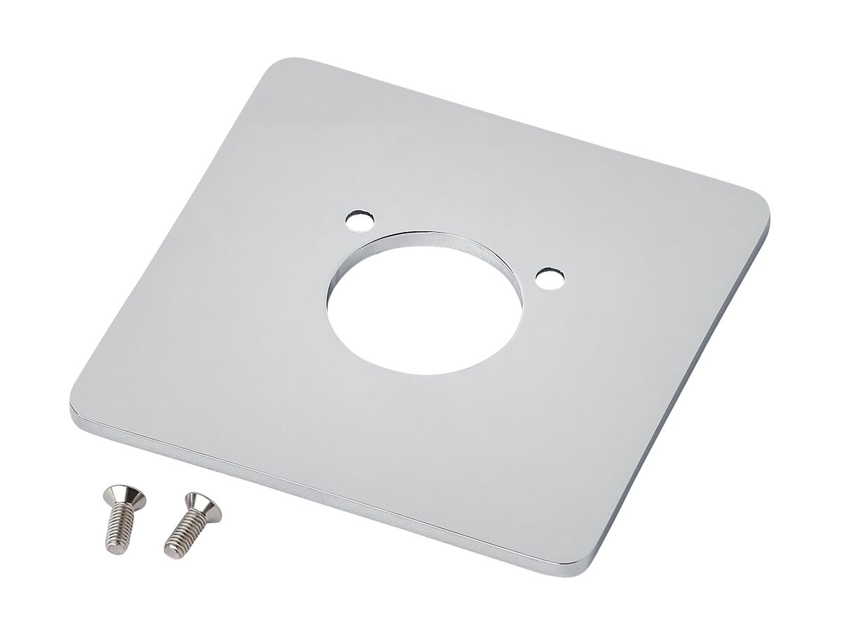 Mizu Silk Bath Spout Cover Plate Chrome