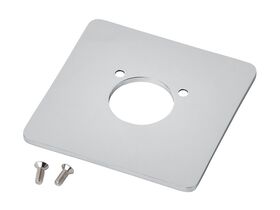 Mizu Silk Bath Spout Cover Plate Chrome