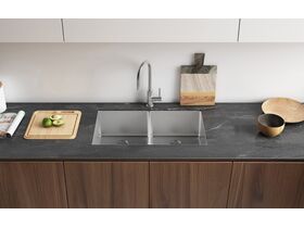 Franke Bow BXX220-36 Double Bowl Inset/ Undermount/ Flushmount Sink