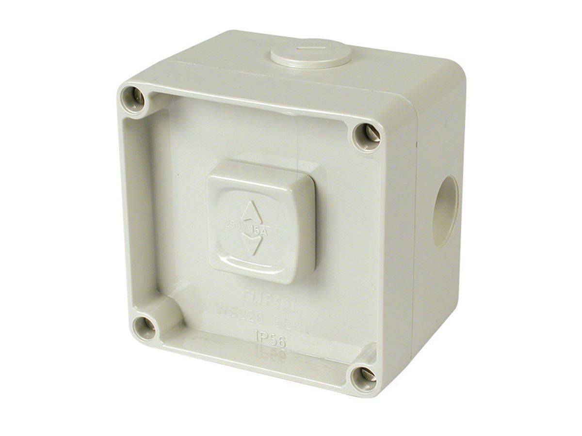Eureka Compact Switch 15A IP56 WSW1