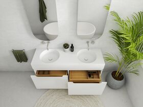 In Situ - Omvivo Neo Two Wall Hung Vanity 1400 2
