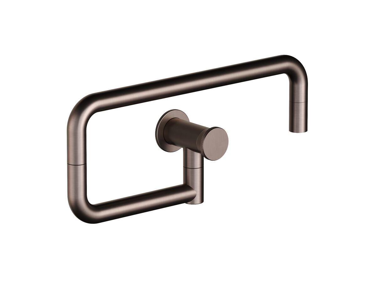 Hero - Faucet Strommen Vara Disc Wall Pot Filler Tap Armada Bronze Lead Free