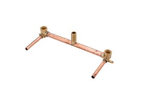 Hero - Dura Ardent Sink Assembly 300mm Centre with 150mm Tails Bottom Entry Lead Free