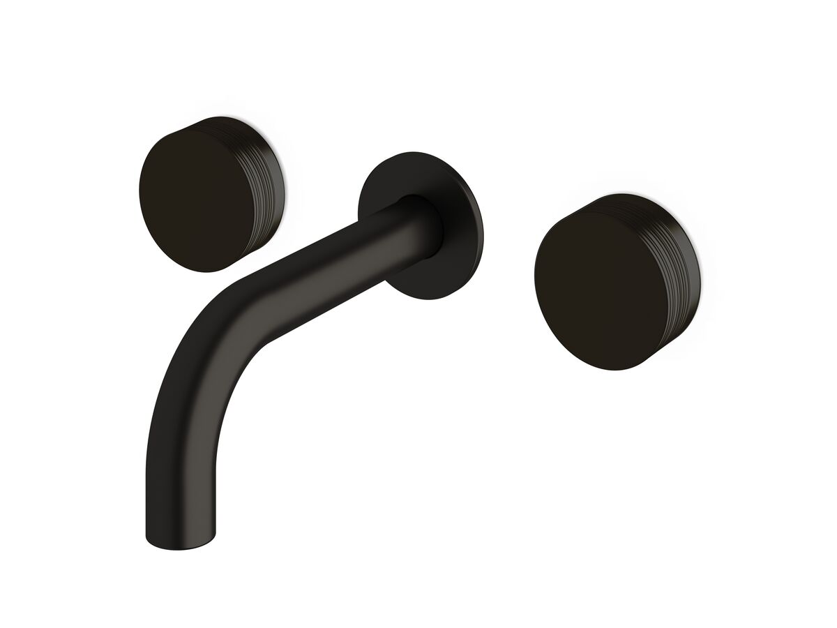 Sussex Pure Bath Set 160mm with Cirque Textured Handles PVD Matte Black