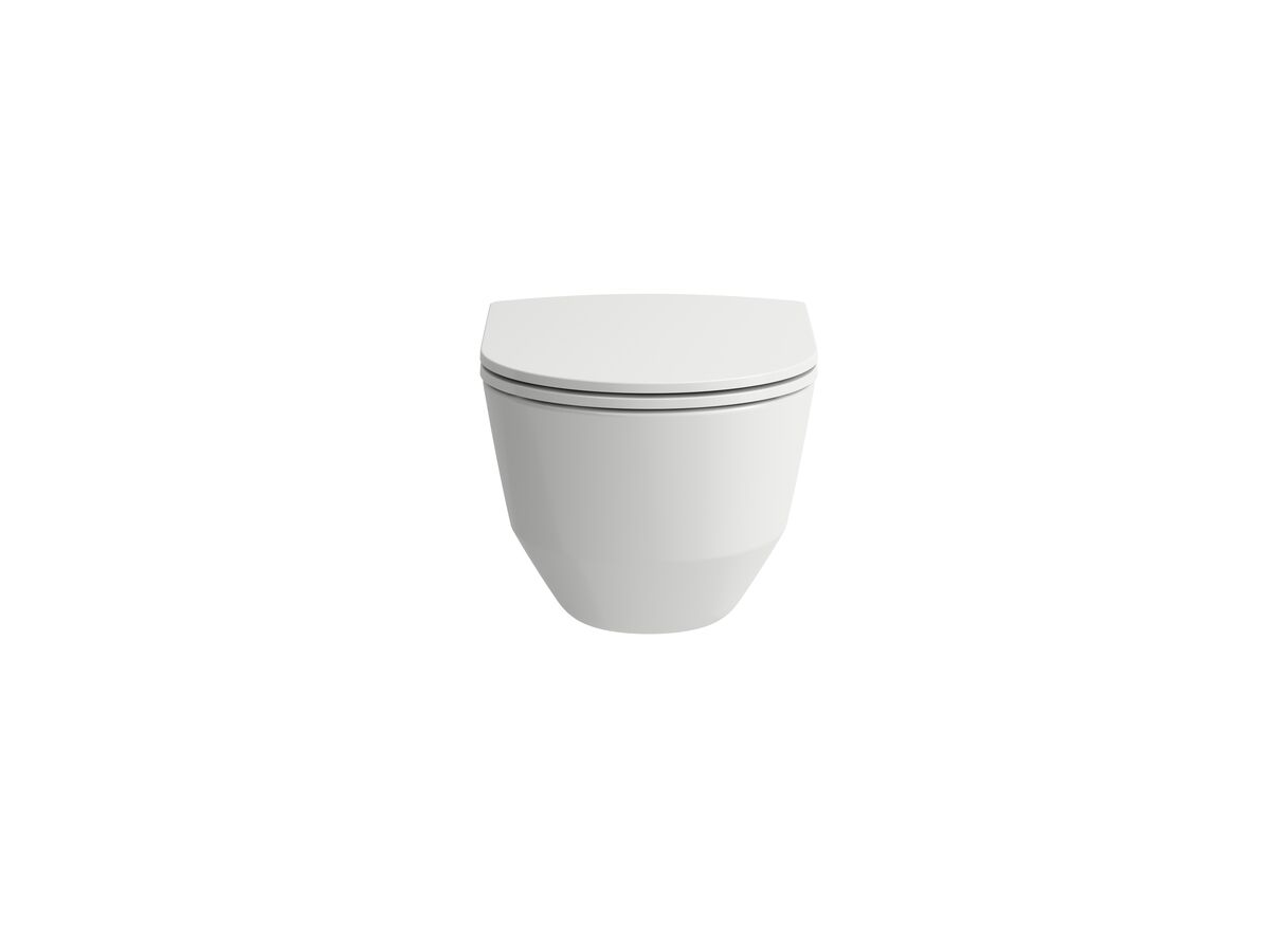 LAUFEN Pro A Rimless Wall Hung Pan & Slim Soft Close Quick Release Seat (4 Star)