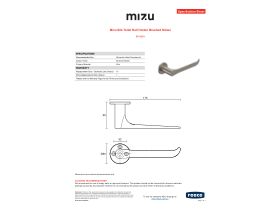 Specification Sheet - Mizu Silk Toilet Roll Holder Brushed Nickel