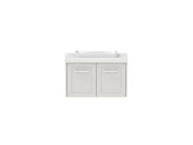 Hero - Kado Lux Ensuite All Door 750mm Wall Hung Centre Basin 50mm Top