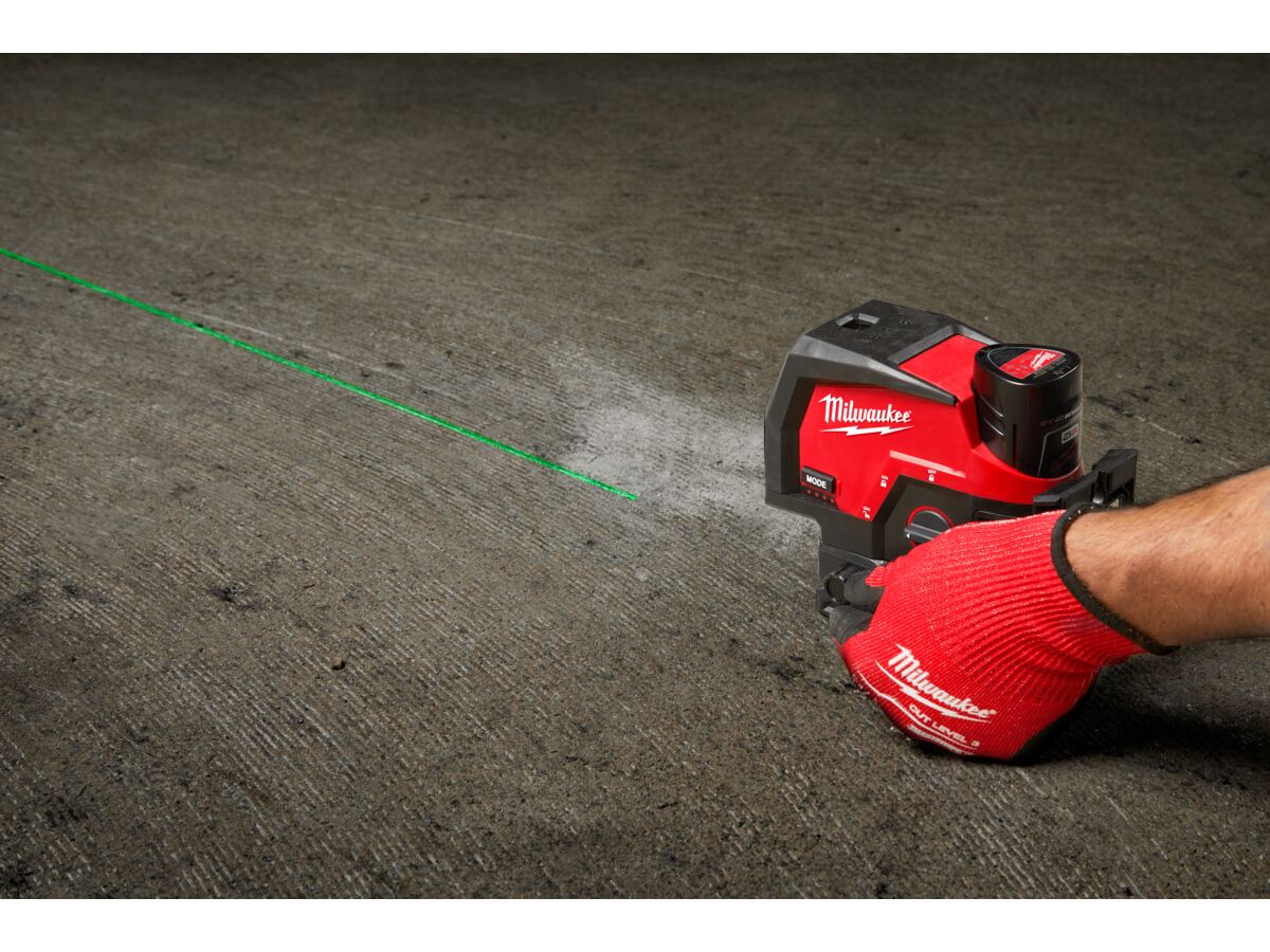 M12 Cross Line + 2 Plumb Laser