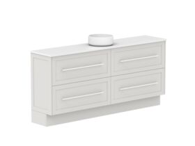 Supporting Image - Kado Lux Ensuite All Drawer Twin 1800mm Floor Mount Centre Basin 20mm Top