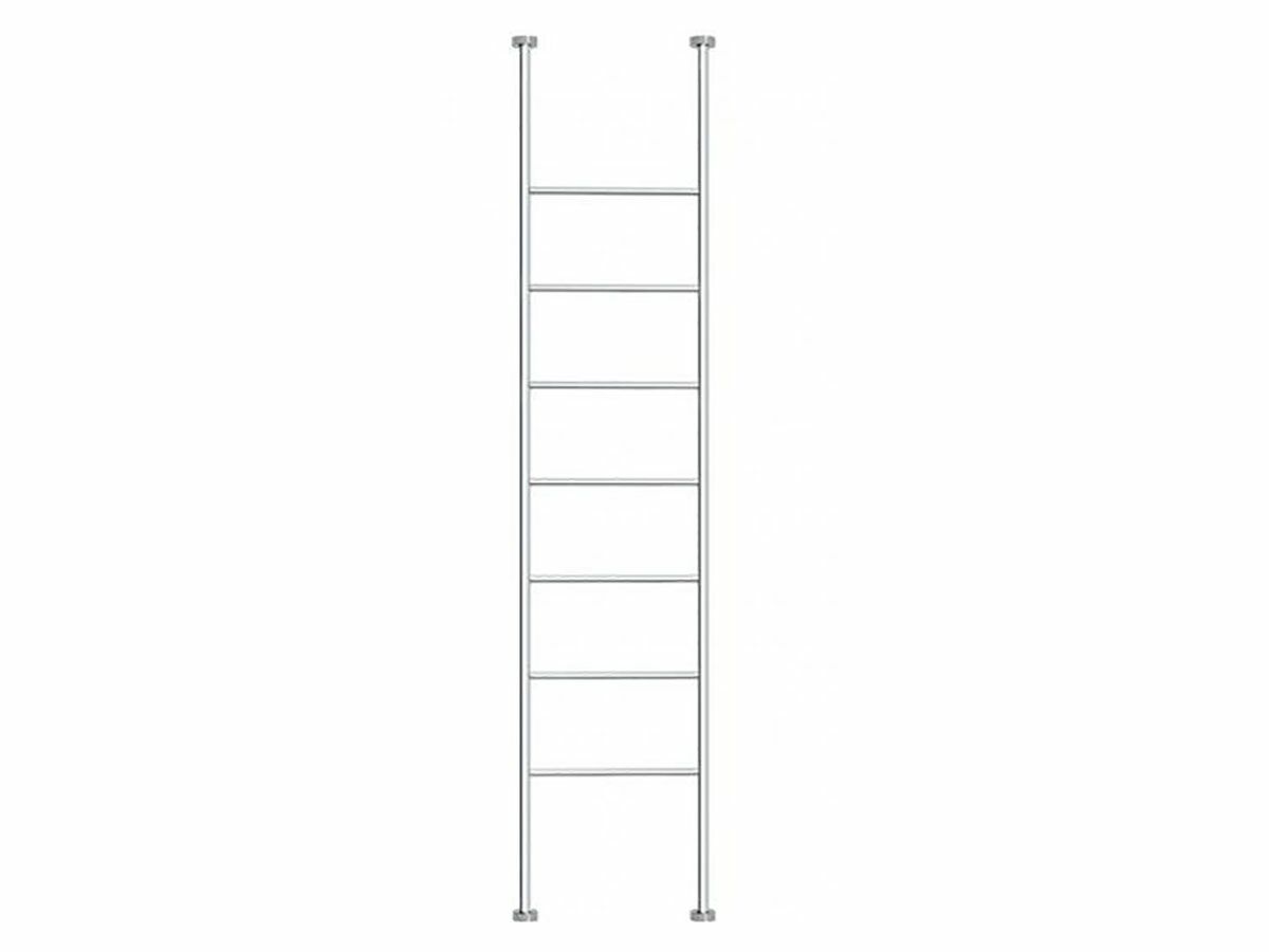 Hydrotherm Pure Heated / Non Heated Towel Rail Floor to Ceiling Chrome
