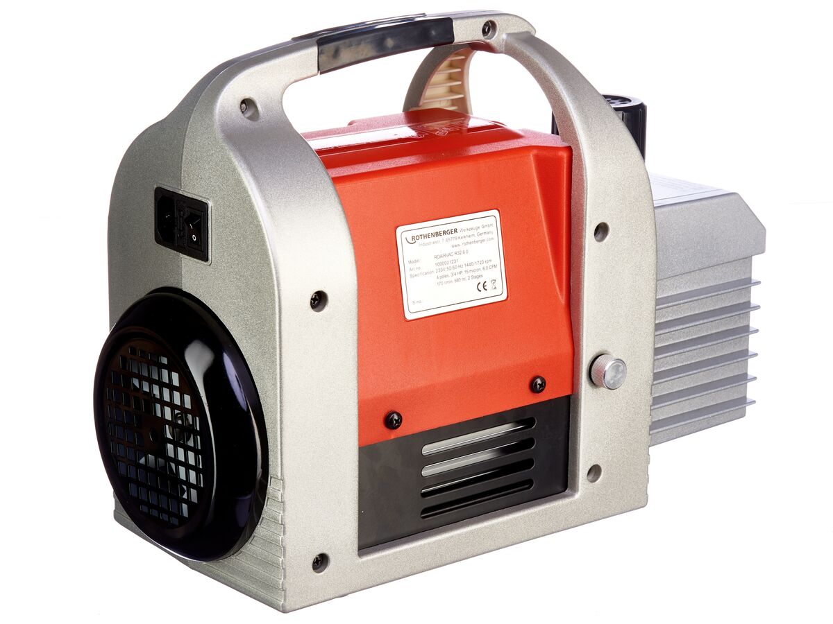Rothenberger Roairvac 6.0 R32 Two Stage Vacuum Pump 170 ltr/min 1000001231