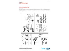 Installation Instructions - Roca L20 Sink Mixer Tap (4 Star)