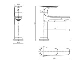 Mizu Silk Basin Mixer