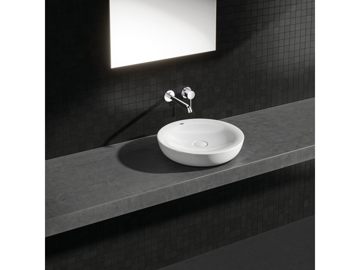 GROHE Essence New Wall Basin Mixer Tap Set 180mm Chrome (5 Star)