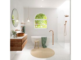 In Situ- Brushed Bronze Bathroom