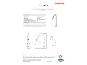 Specification Sheet - Sussex Pure Hob Spa Outlet PVD Brushed Nickel
