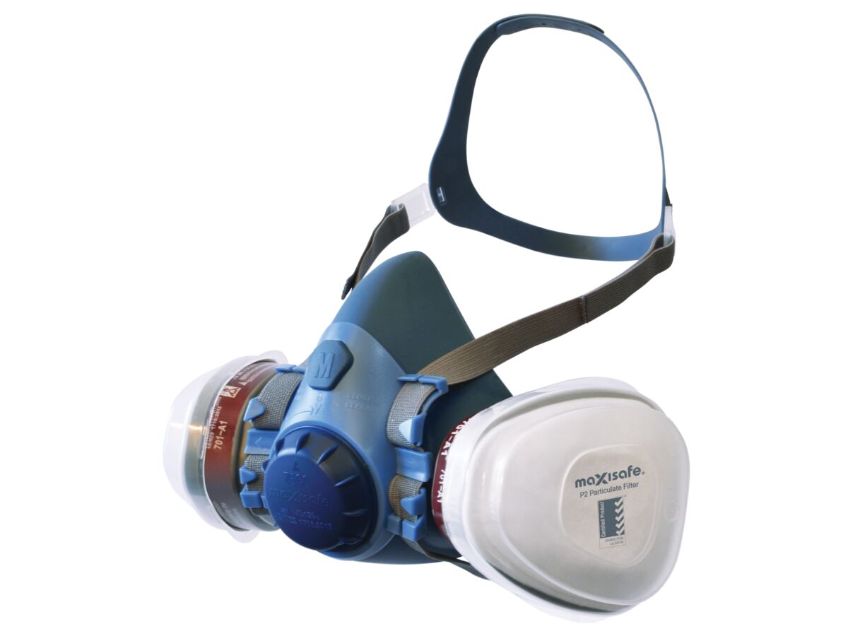 Maxisafe Half Face Mask A1P2 - Large