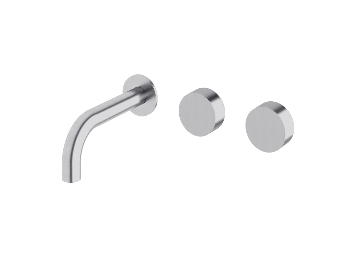 Sussex Pure Wall Basin Hostess System 160mm Right Hand Satin Chrome (3 Star)