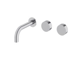 Sussex Pure Wall Basin Hostess System 160mm Right Hand Satin Chrome (3 Star)
