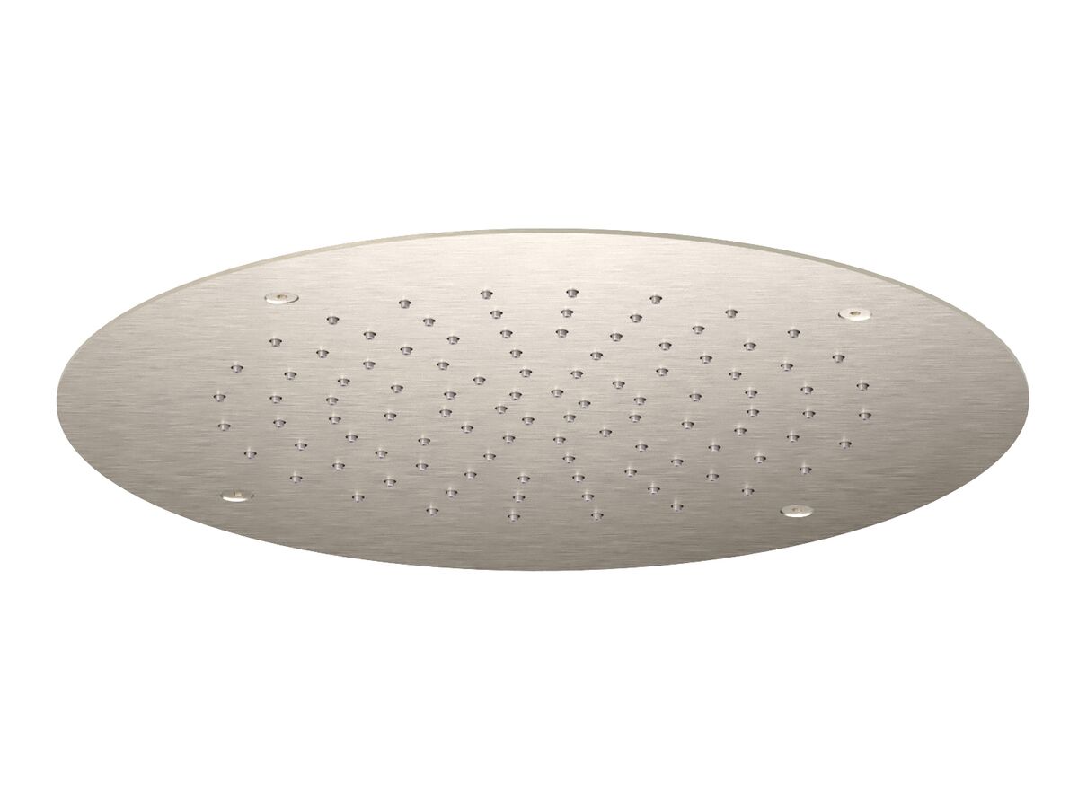 Hero - Faucet Strommen Vara Ceiling Shower Flush Mounted Kit 380mm Brushed Nickel (3 Star)