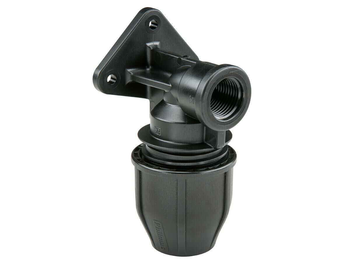 Philmac 3G Metric Wall Plate Elbow