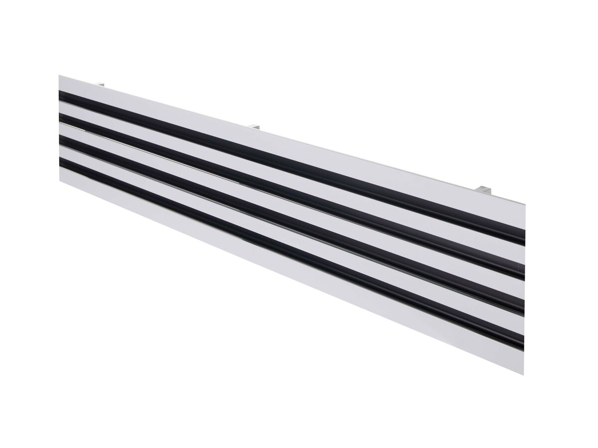 Bradflo U-Blade Linear Diffuser 4 Slot No Ends