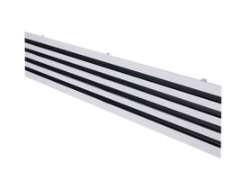 Bradflo U-Blade Linear Diffuser 4 Slot No Ends