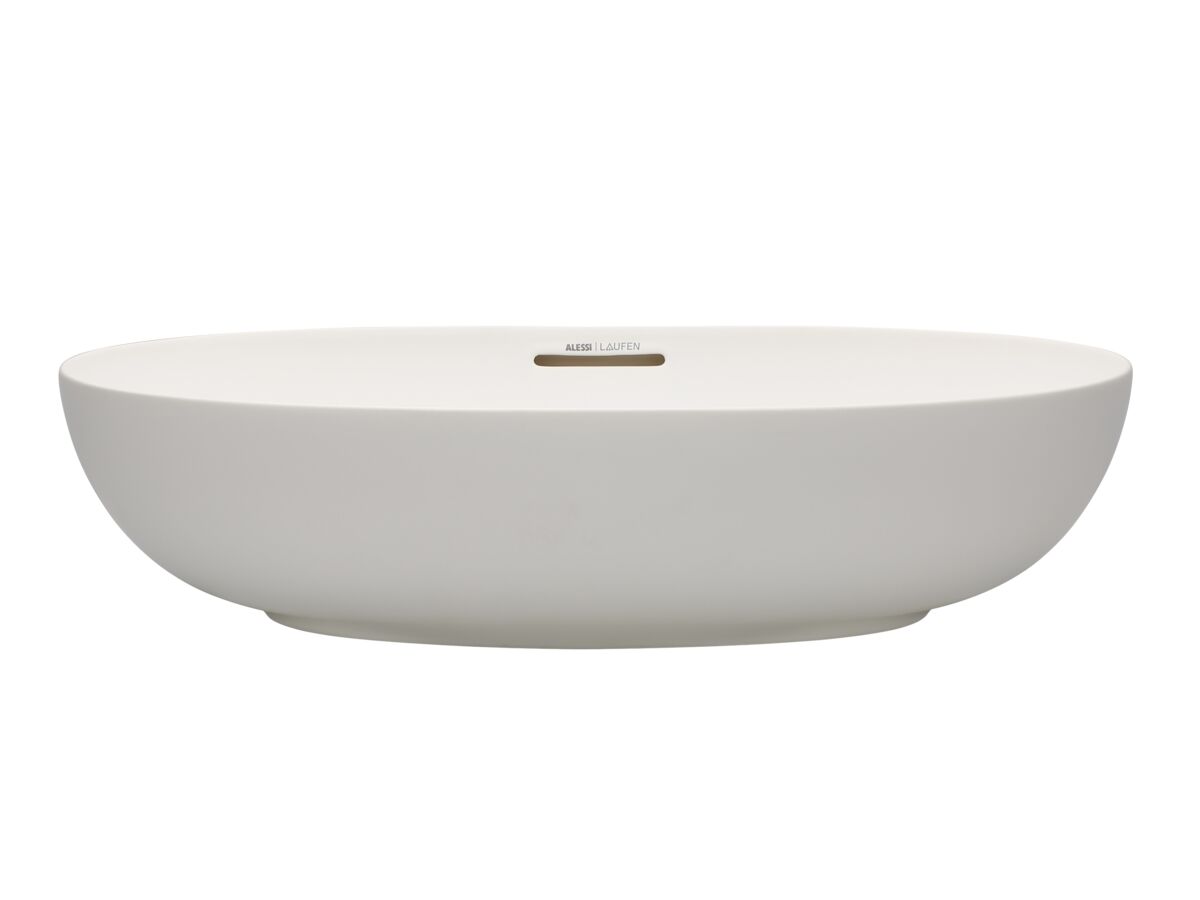 Supporting Image 3 - LAUFEN Alessi Counter Basin 700mm Matte White - Front Perspective