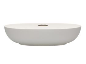 Supporting Image 3 - LAUFEN Alessi Counter Basin 700mm Matte White - Front Perspective