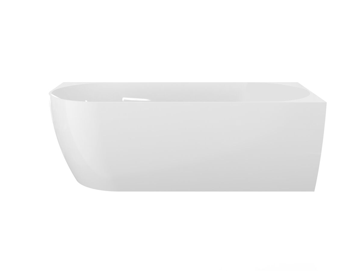 Posh Solus Back To Corner Freestanding Bath 1700mm Right Corner
