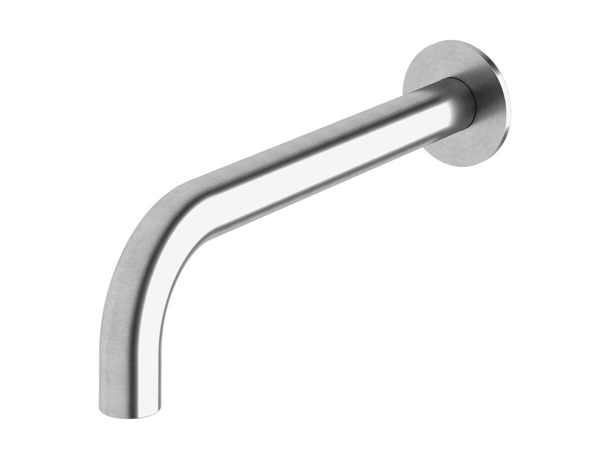 Sussex Pure Wall Basin Outlet 250mm Satin Chrome (3 Star)