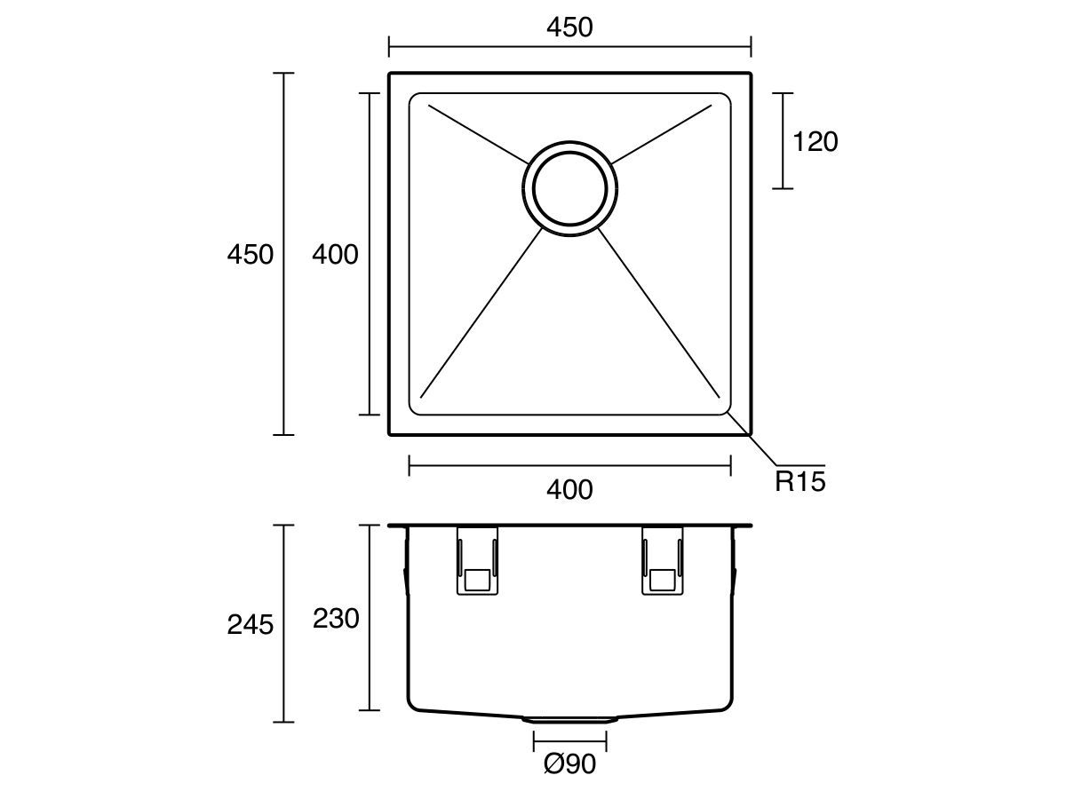 Memo Zenna Single Bowl Sink