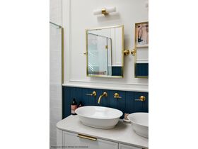 Sussex Oria Wall Basin Set Brushed Gold