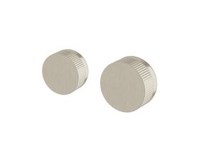 Sussex Pure Progressive Mixer Tap Diverter System Right Hand with Linear Textured Handle PVD Brushed Nickel