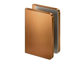 Hero - Kado Lux Frameless Shower Screen Clips (2) Brushed Bronze