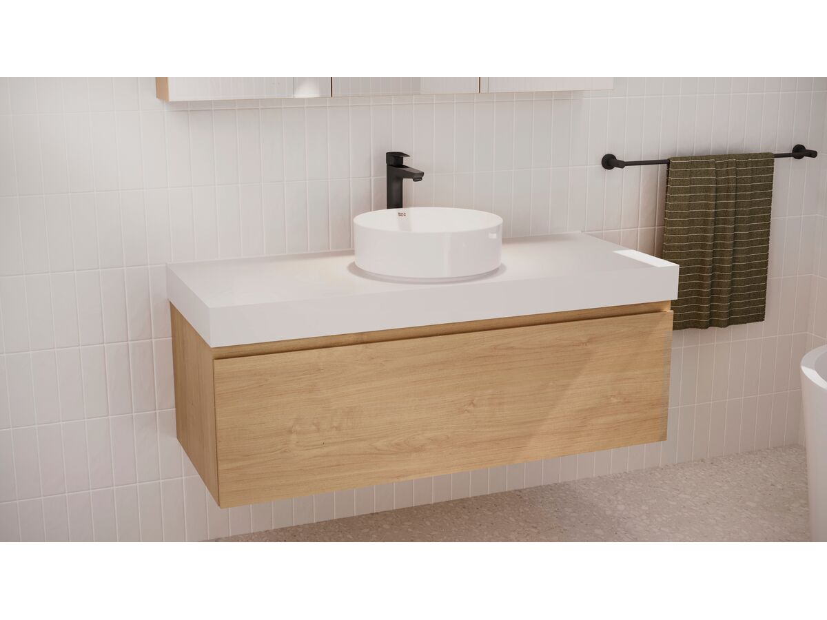 Posh Solus Extended Basin Mixer Tap Matte Black (5 Star) Lead Free