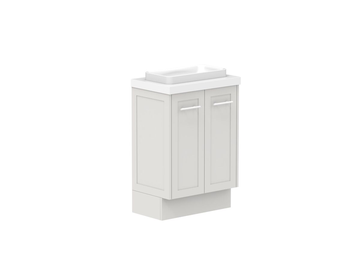 Supporting Image - Kado Lux Ensuite All Door 600mm Floor Mount Centre Basin 50mm Top