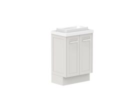 Supporting Image - Kado Lux Ensuite All Door 600mm Floor Mount Centre Basin 50mm Top